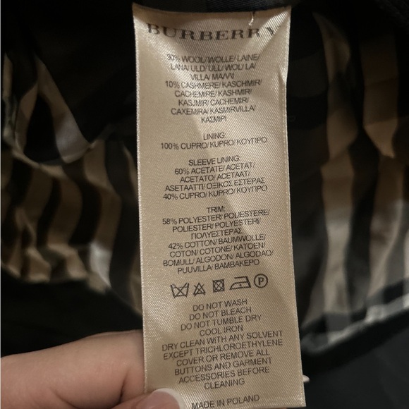 Womens Burberry Winter Trench Coat - Picture 7 of 7